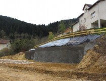 Etude géotechnique pour un mur de soutènement à ARGONAY